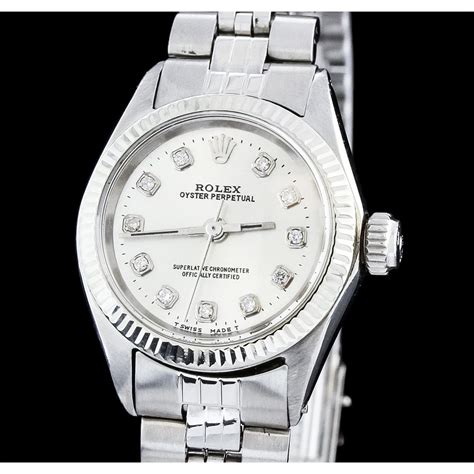 woman's rolex oyster watch|Rolex Oyster perpetual girl.